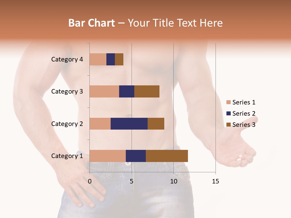Hand Bodybuilder Filling PowerPoint Template