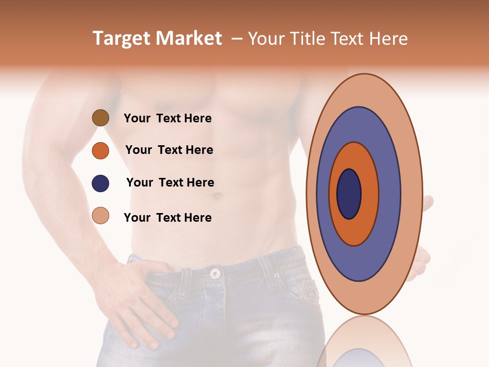 Hand Bodybuilder Filling PowerPoint Template