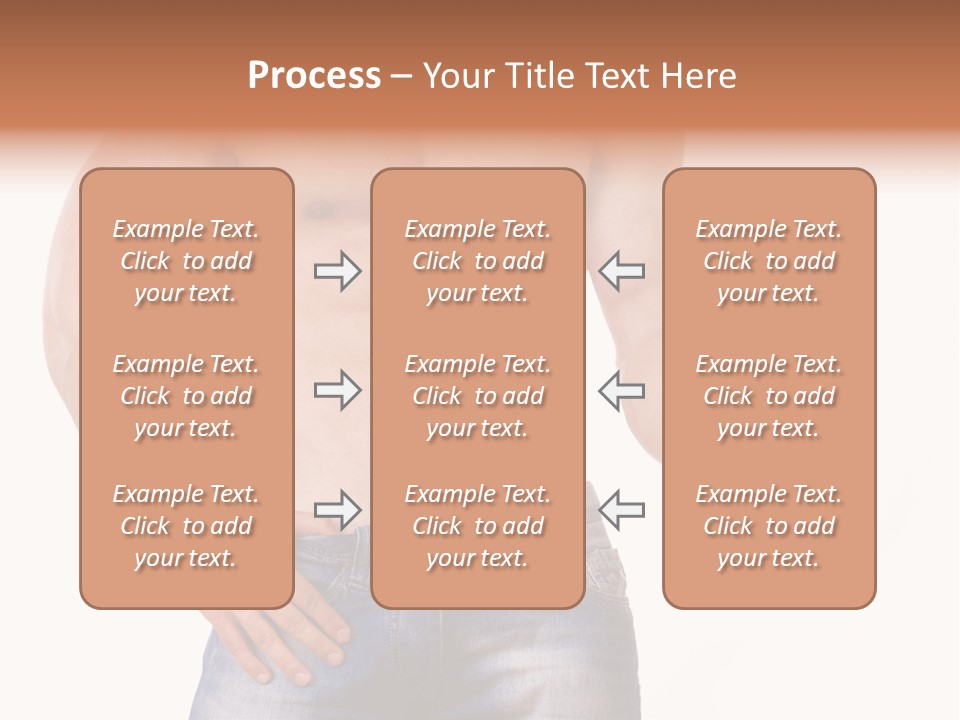 Hand Bodybuilder Filling PowerPoint Template