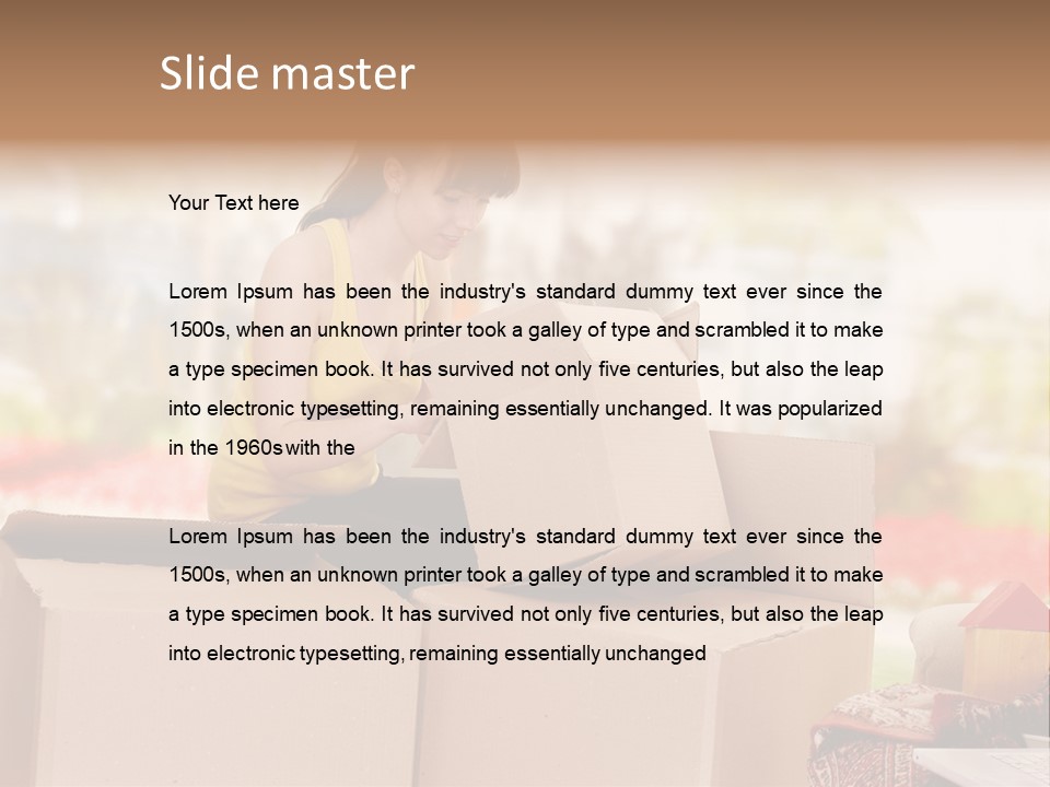 Box Casual Estate PowerPoint Template