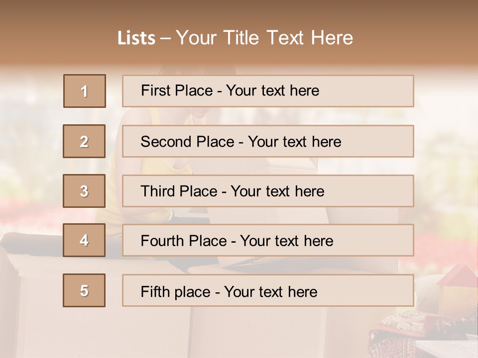 Box Casual Estate PowerPoint Template