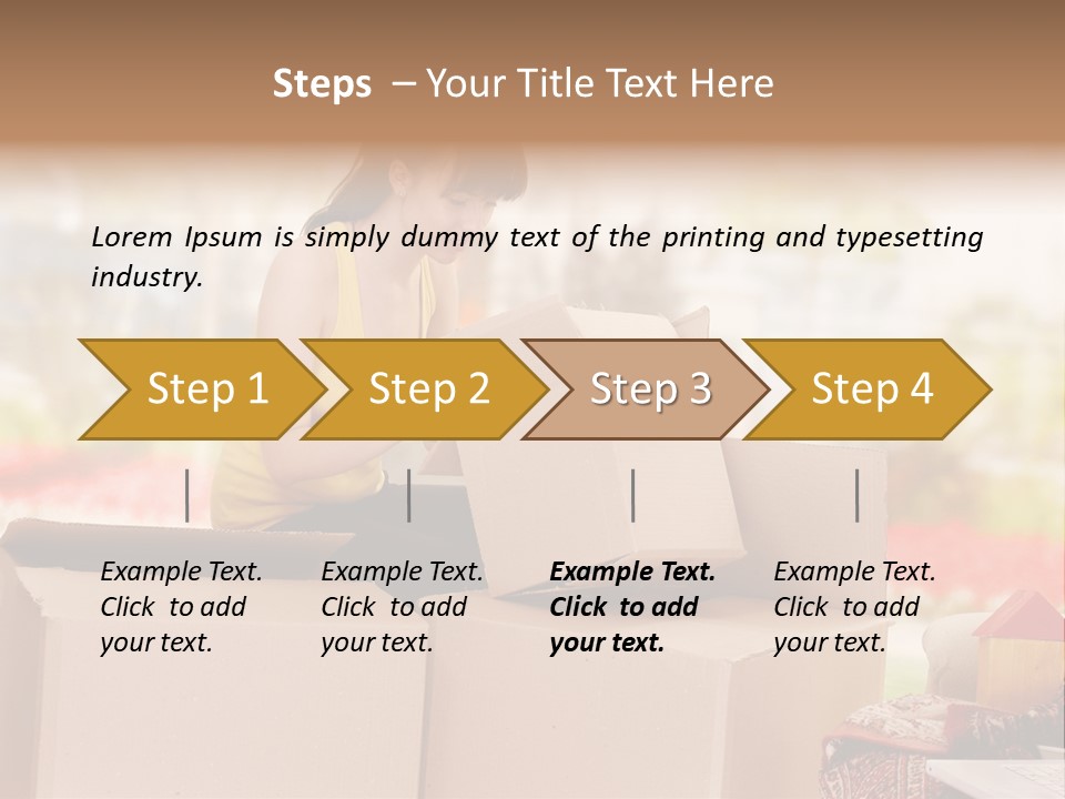 Box Casual Estate PowerPoint Template