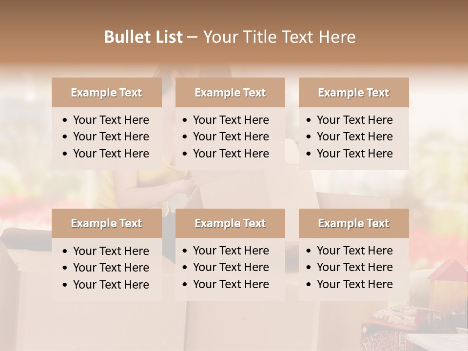 Box Casual Estate PowerPoint Template
