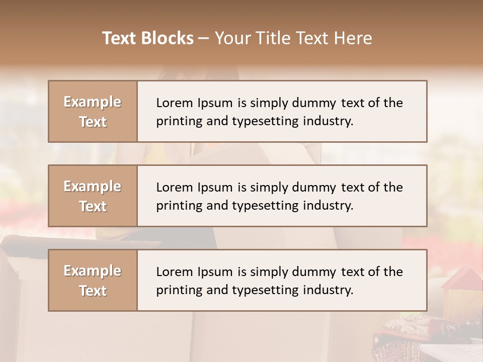 Box Casual Estate PowerPoint Template