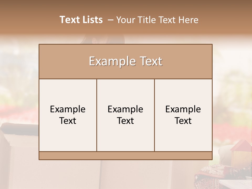 Box Casual Estate PowerPoint Template