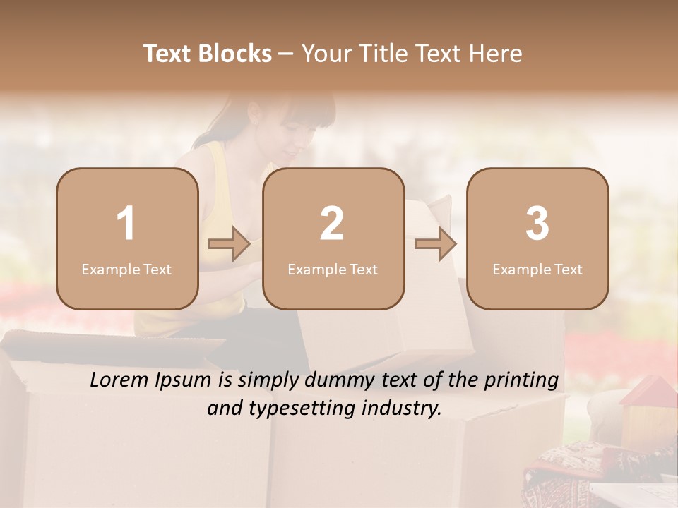 Box Casual Estate PowerPoint Template