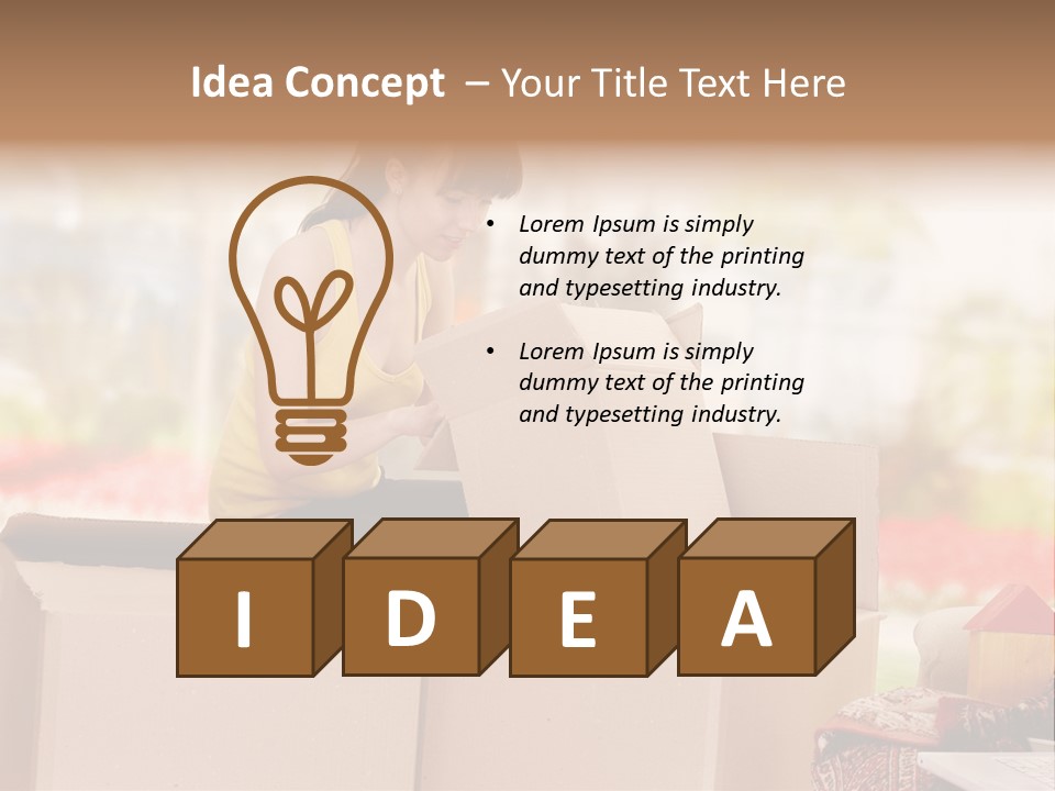 Box Casual Estate PowerPoint Template