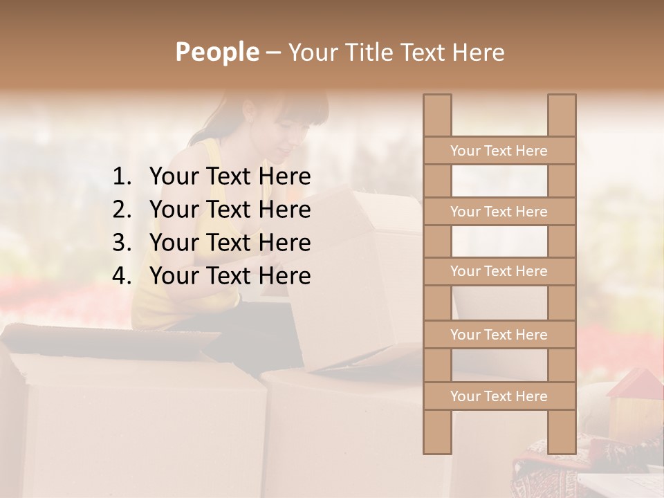 Box Casual Estate PowerPoint Template