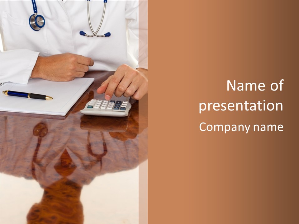 Profit Surgeries Joint PowerPoint Template