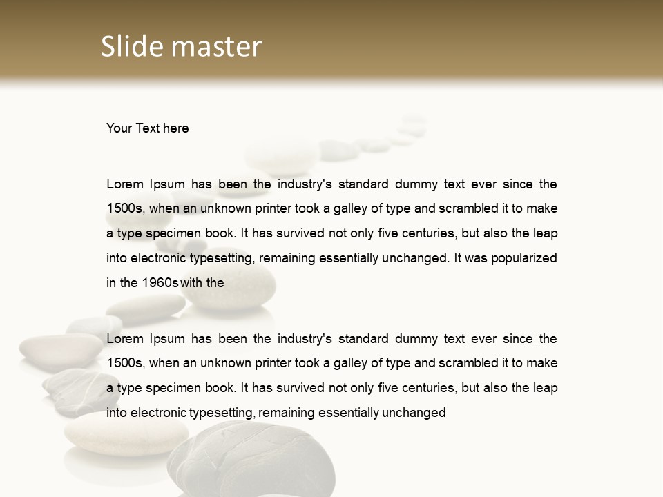 Medicine Japan Calmness PowerPoint Template