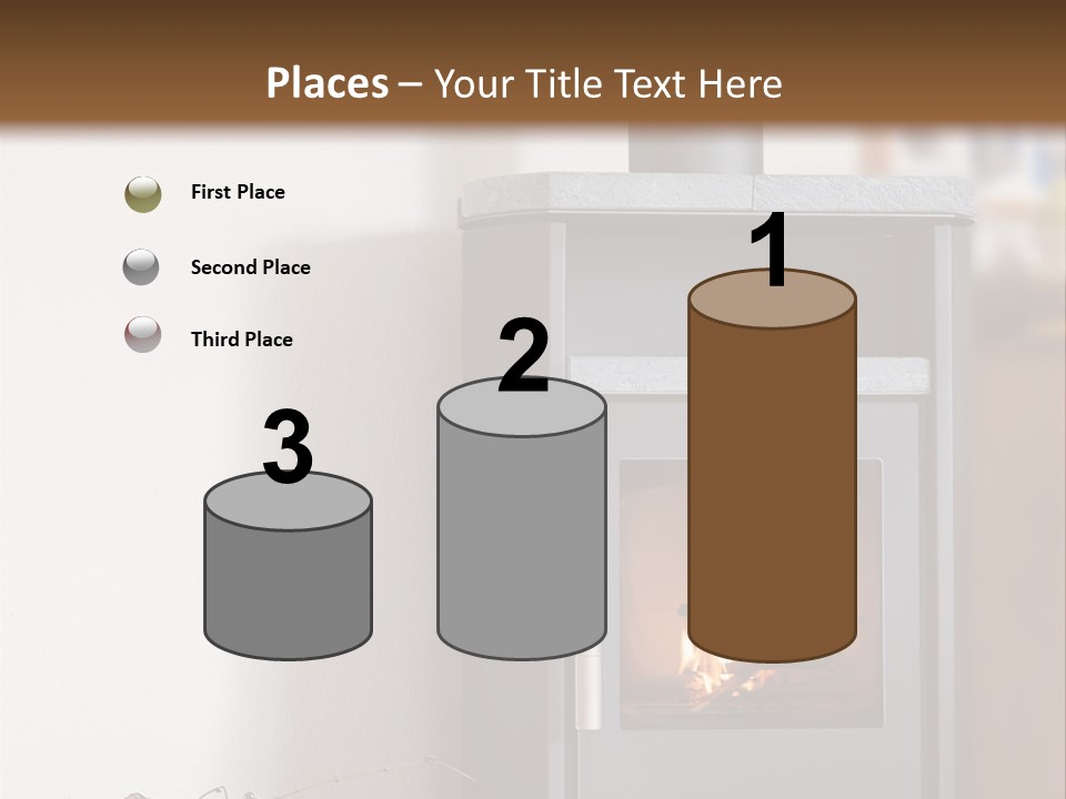 Indoors Relaxation Wood PowerPoint Template