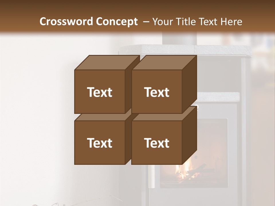 Indoors Relaxation Wood PowerPoint Template