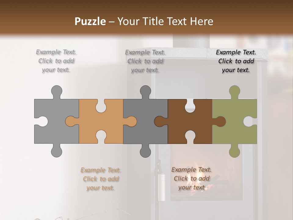 Indoors Relaxation Wood PowerPoint Template