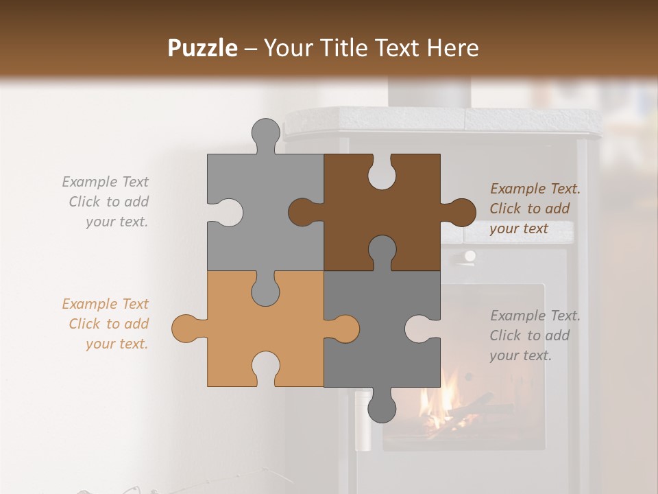 Indoors Relaxation Wood PowerPoint Template