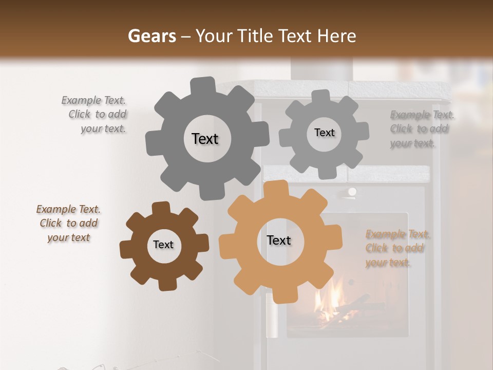 Indoors Relaxation Wood PowerPoint Template