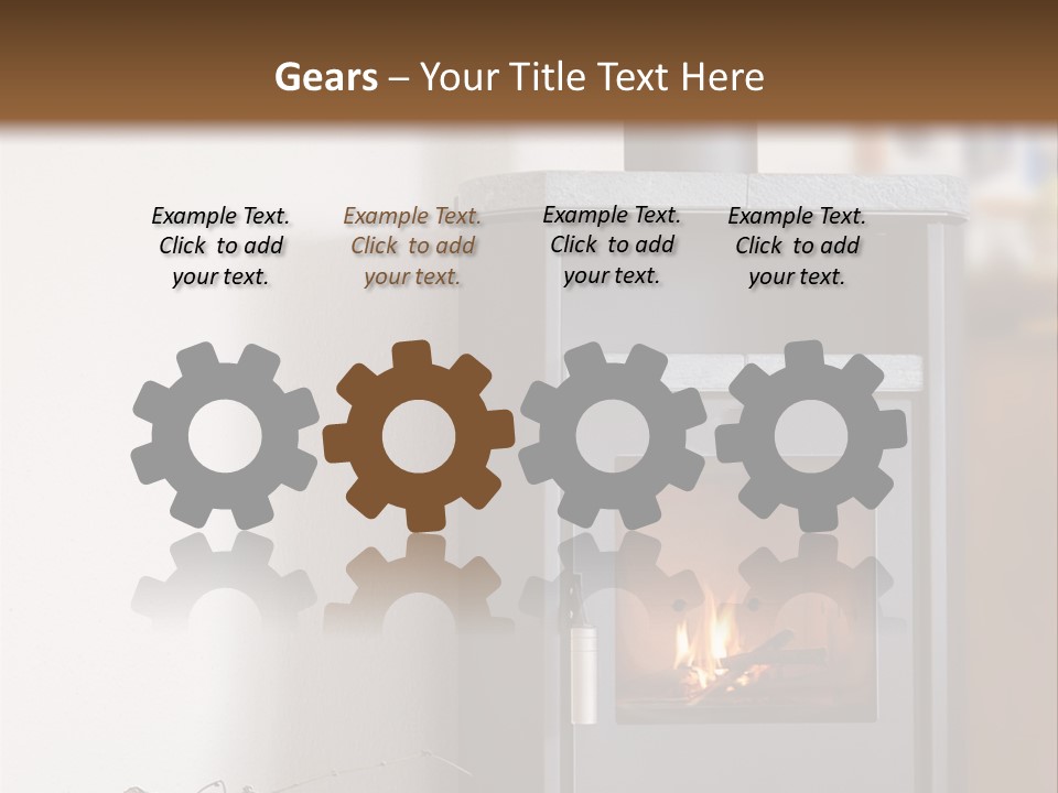 Indoors Relaxation Wood PowerPoint Template