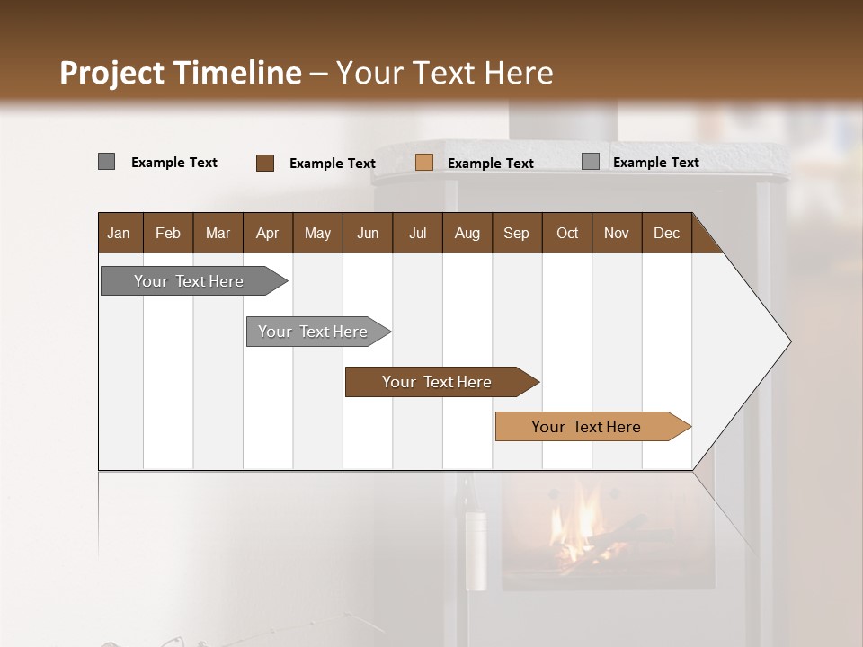 Indoors Relaxation Wood PowerPoint Template