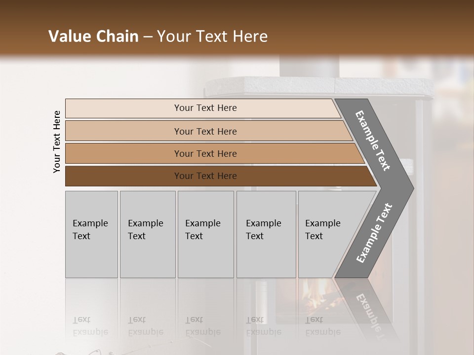 Indoors Relaxation Wood PowerPoint Template