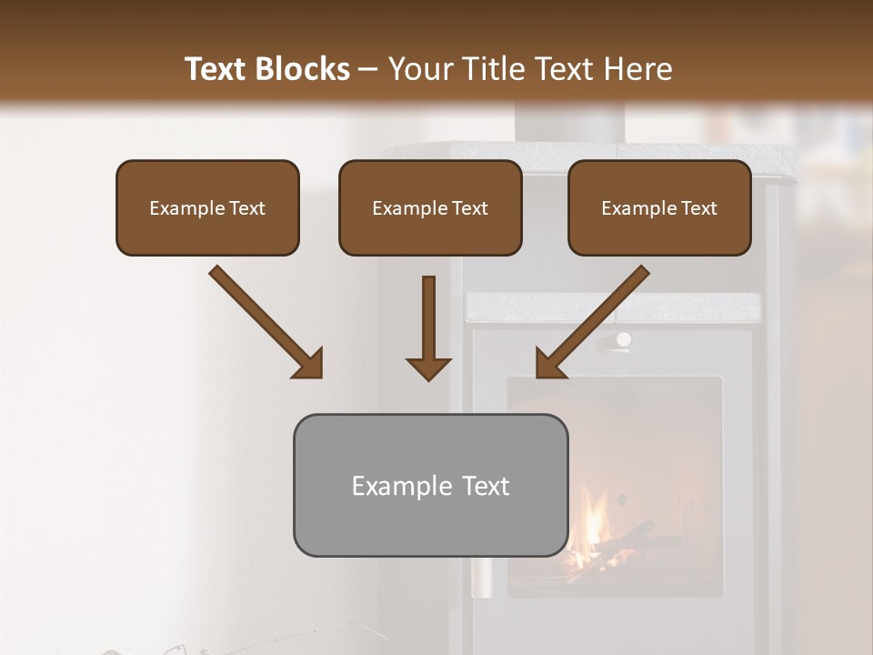 Indoors Relaxation Wood PowerPoint Template