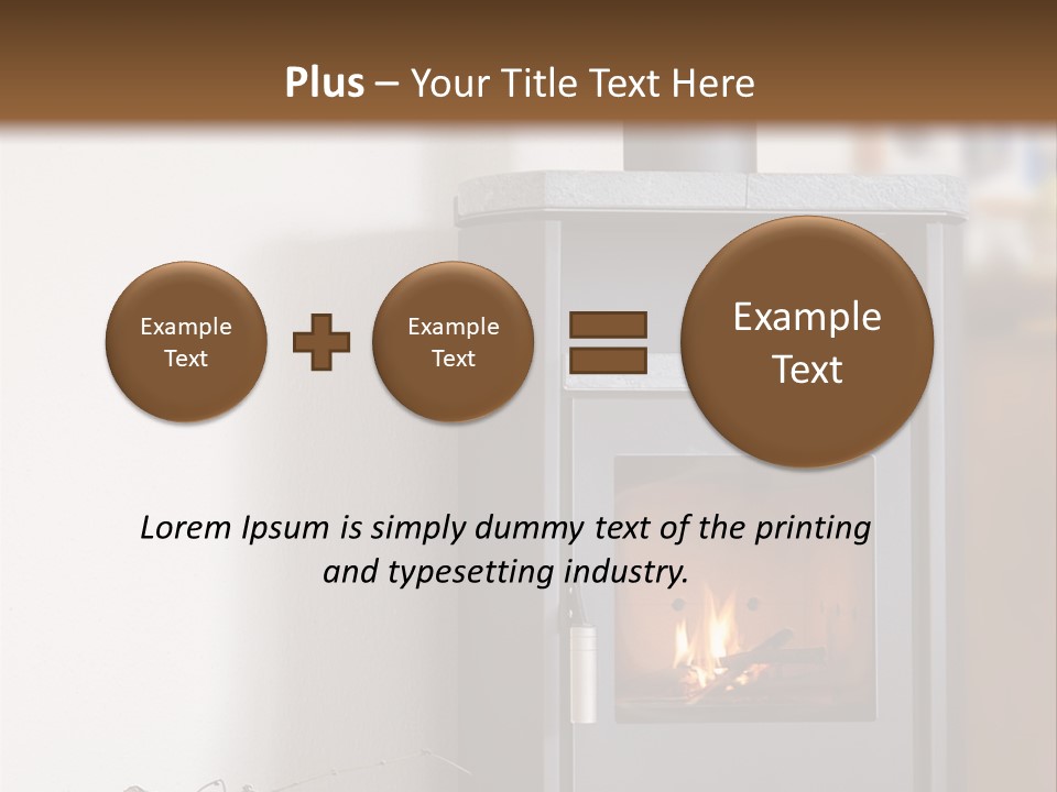 Indoors Relaxation Wood PowerPoint Template