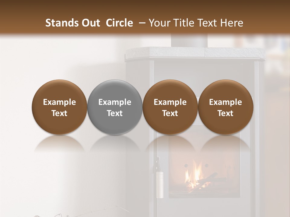 Indoors Relaxation Wood PowerPoint Template