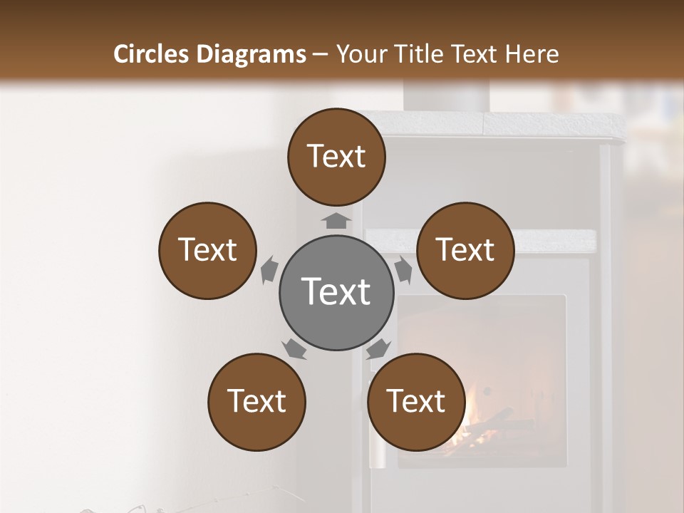 Indoors Relaxation Wood PowerPoint Template