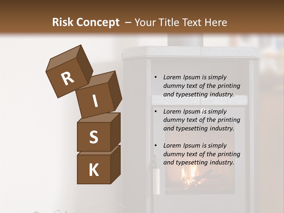 Indoors Relaxation Wood PowerPoint Template