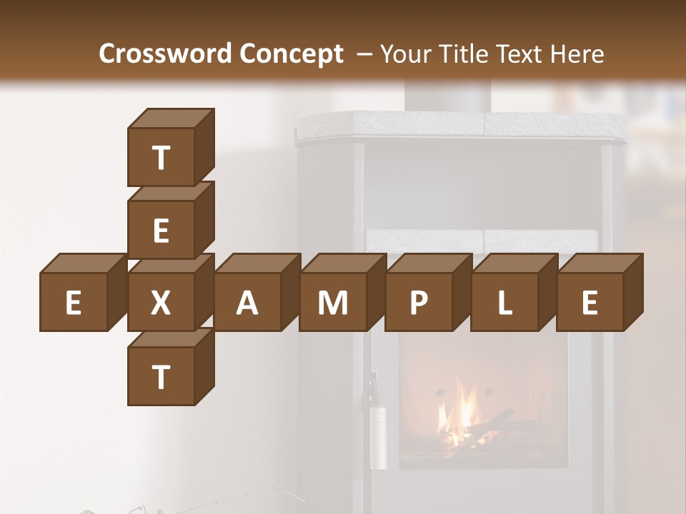 Indoors Relaxation Wood PowerPoint Template