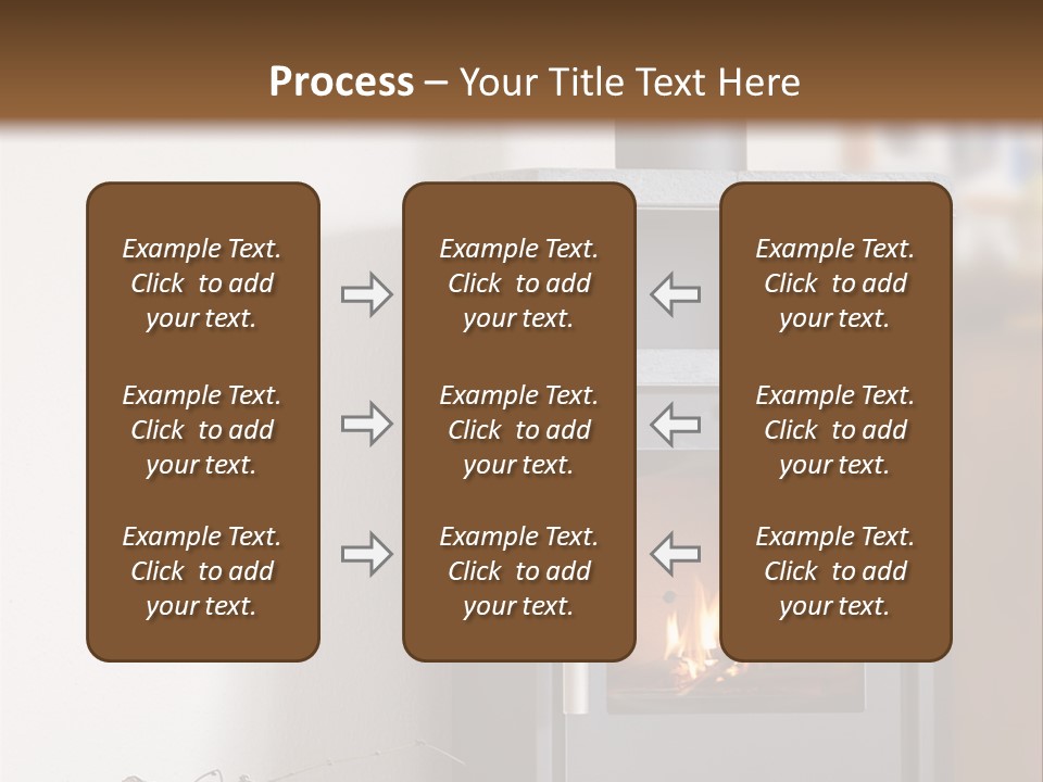 Indoors Relaxation Wood PowerPoint Template