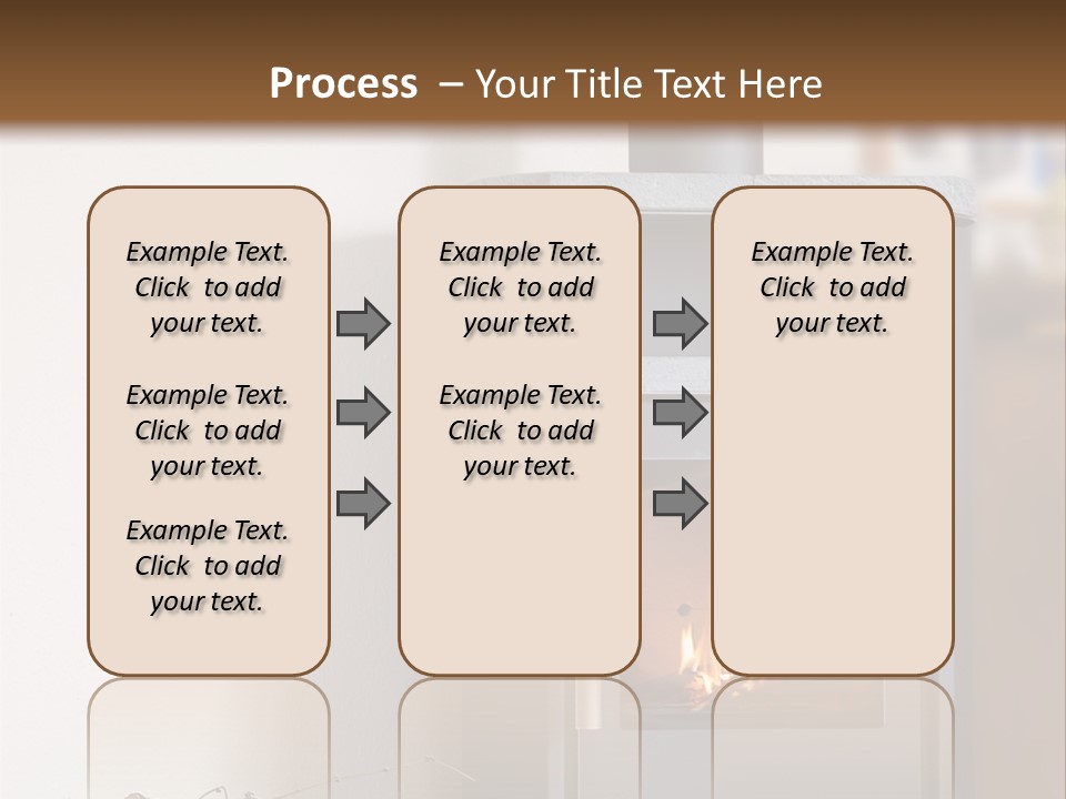 Indoors Relaxation Wood PowerPoint Template