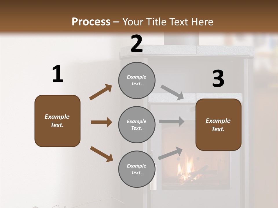 Indoors Relaxation Wood PowerPoint Template