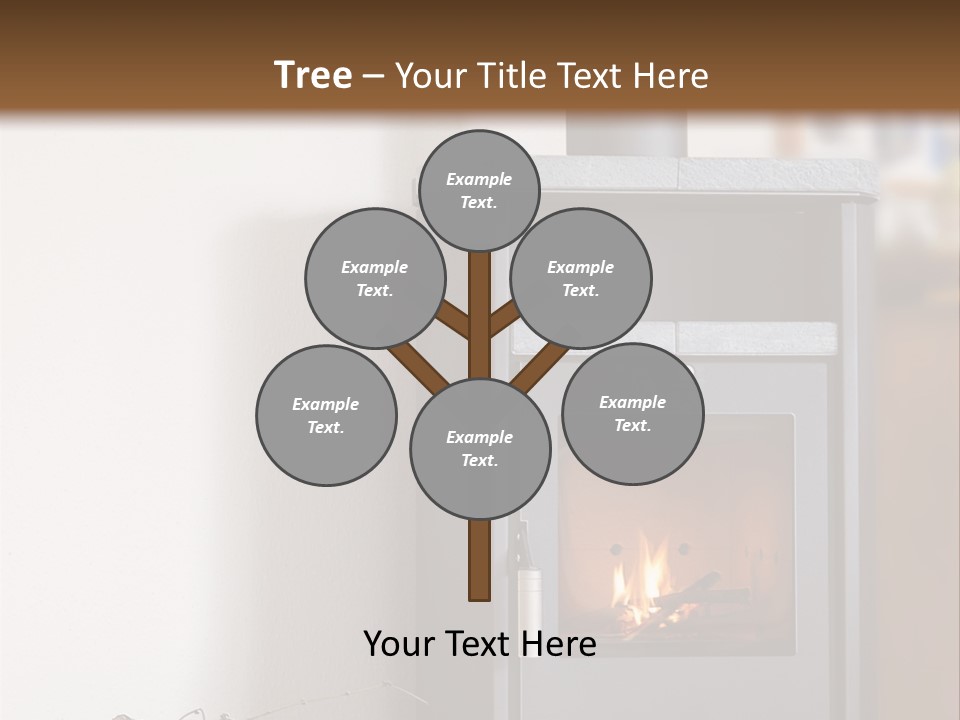Indoors Relaxation Wood PowerPoint Template