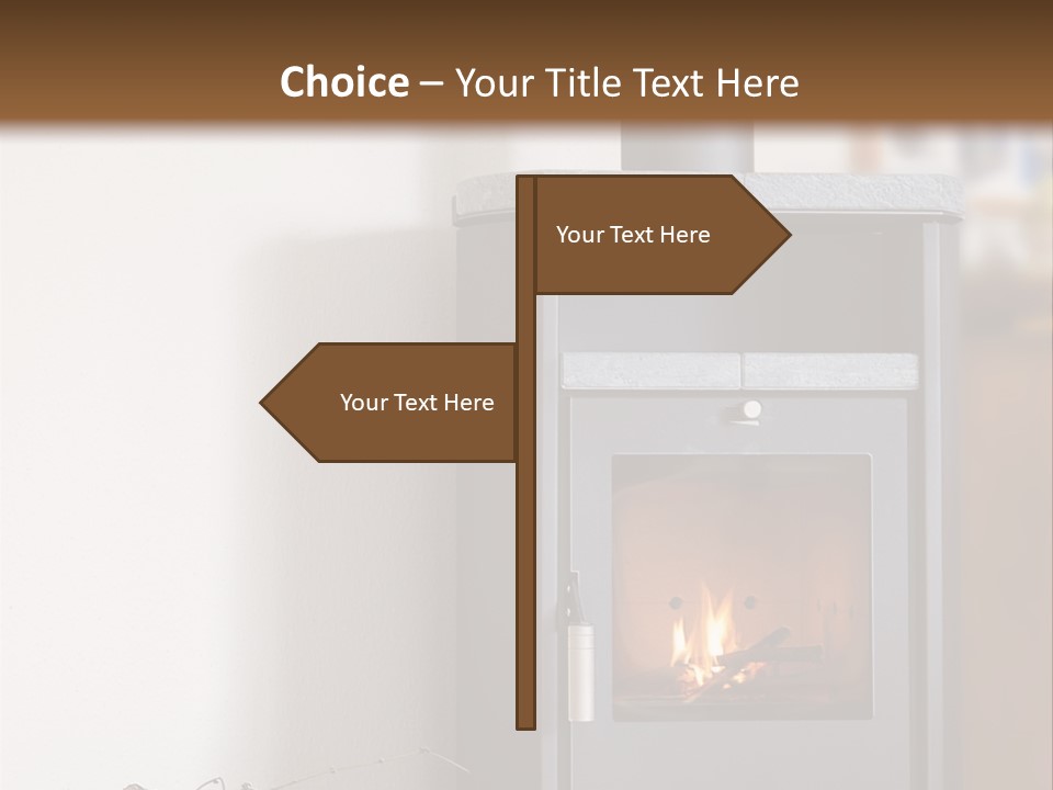 Indoors Relaxation Wood PowerPoint Template