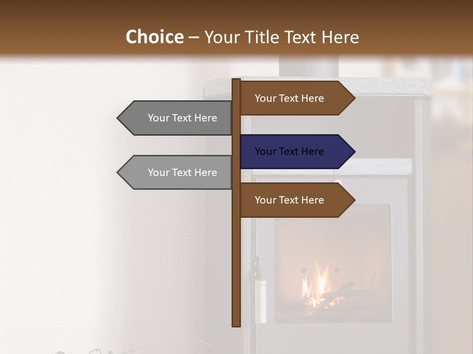 Indoors Relaxation Wood PowerPoint Template