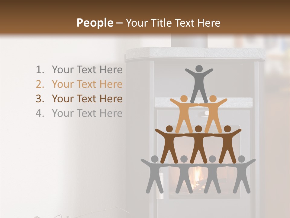 Indoors Relaxation Wood PowerPoint Template