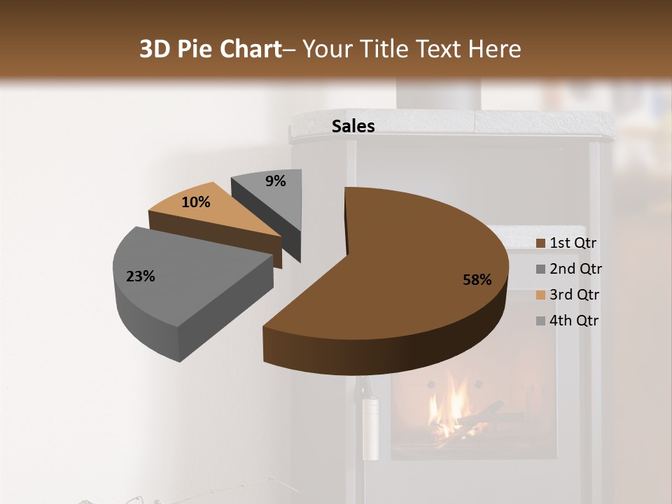 Indoors Relaxation Wood PowerPoint Template