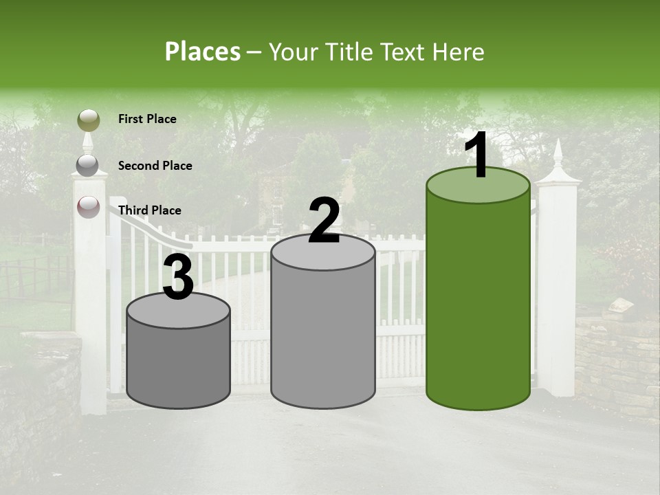 Hotel Metal Ornamental PowerPoint Template