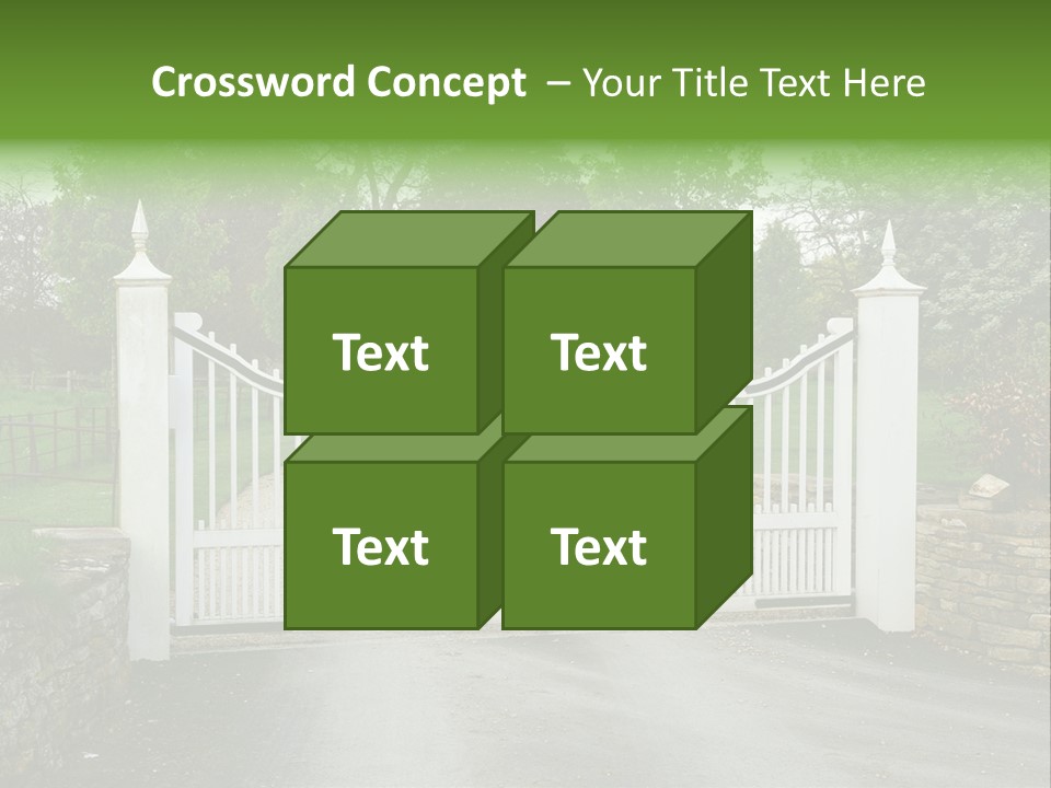 Hotel Metal Ornamental PowerPoint Template