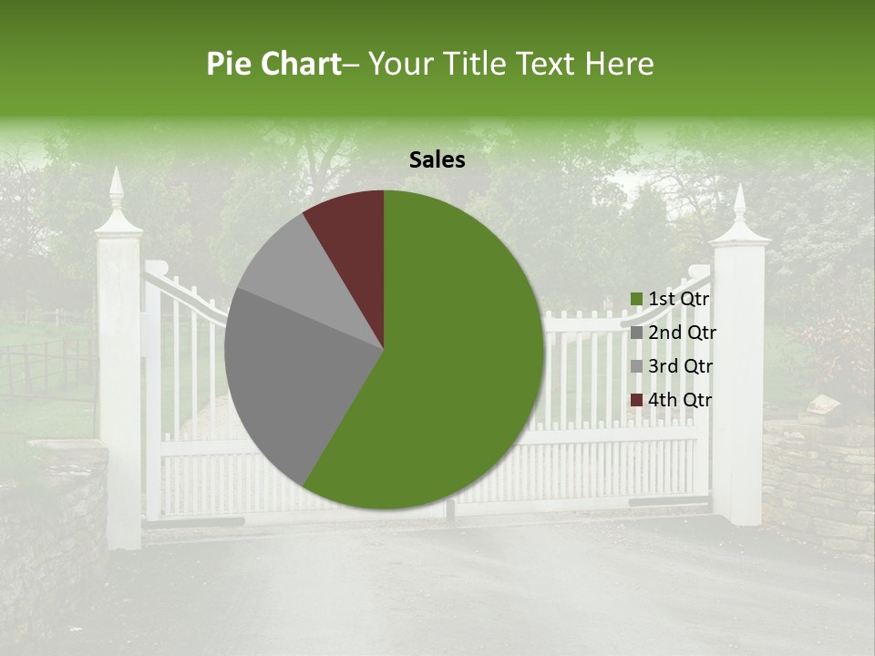 Hotel Metal Ornamental PowerPoint Template