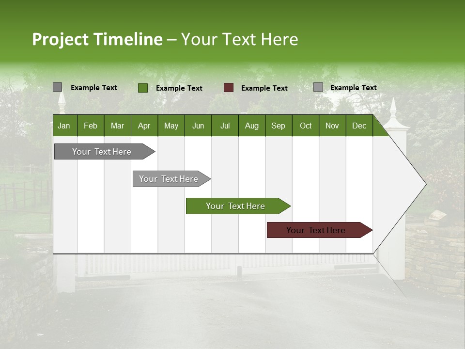 Hotel Metal Ornamental PowerPoint Template