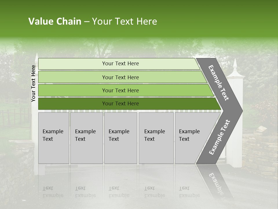 Hotel Metal Ornamental PowerPoint Template