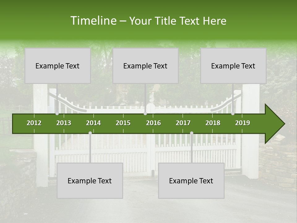 Hotel Metal Ornamental PowerPoint Template