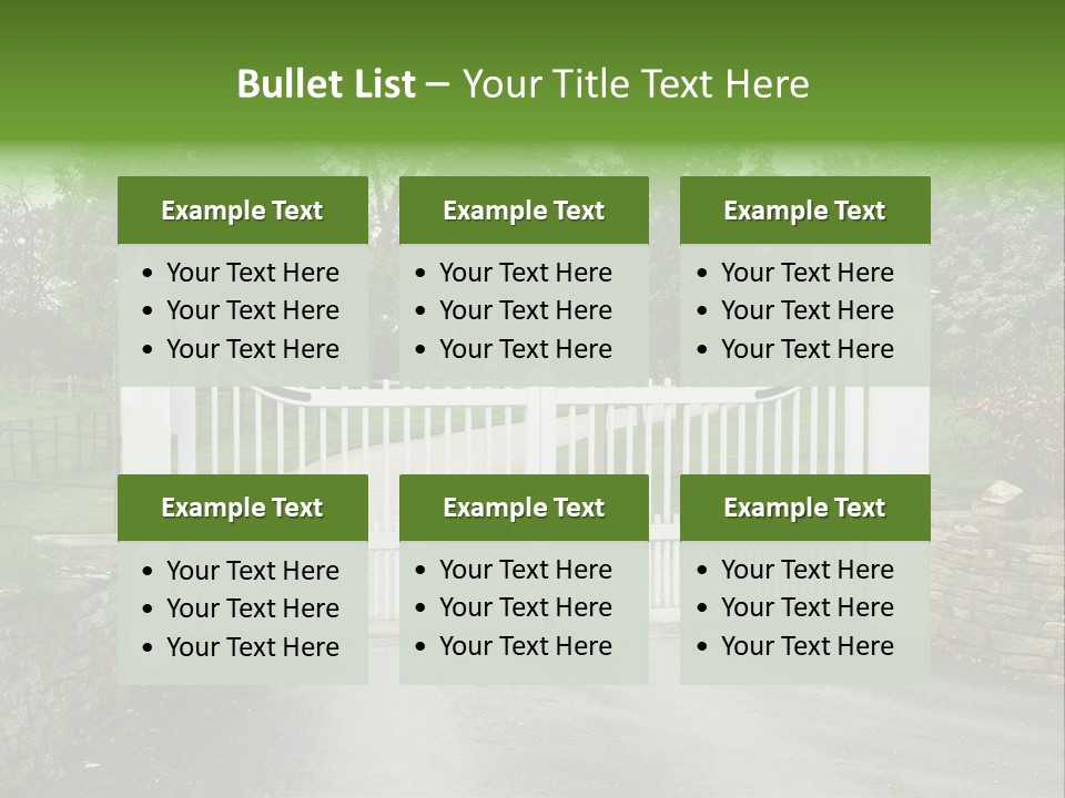 Hotel Metal Ornamental PowerPoint Template