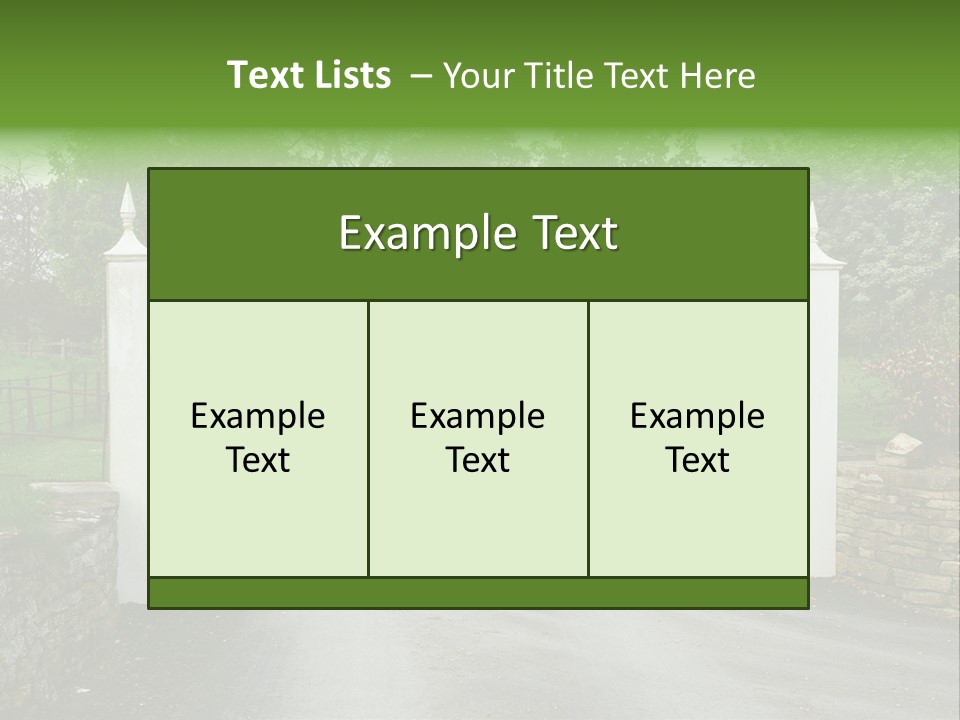 Hotel Metal Ornamental PowerPoint Template