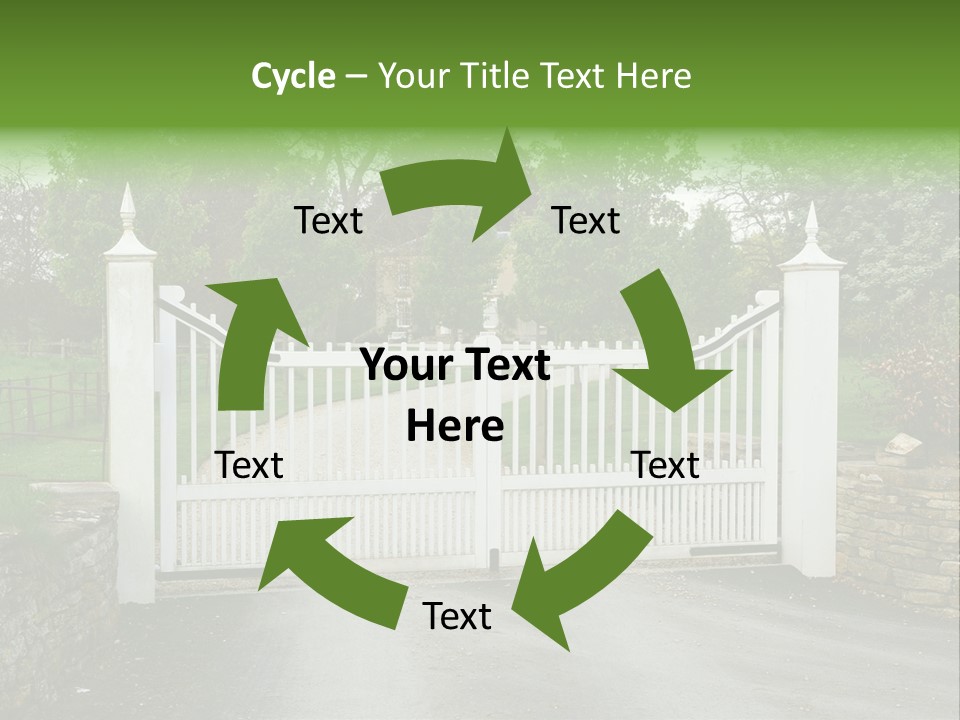 Hotel Metal Ornamental PowerPoint Template