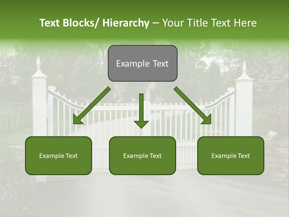 Hotel Metal Ornamental PowerPoint Template