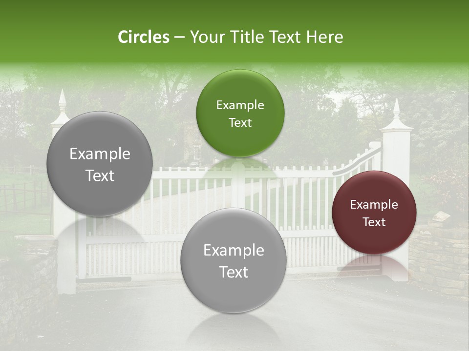 Hotel Metal Ornamental PowerPoint Template