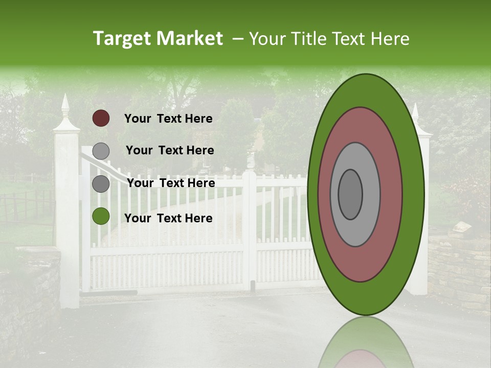 Hotel Metal Ornamental PowerPoint Template