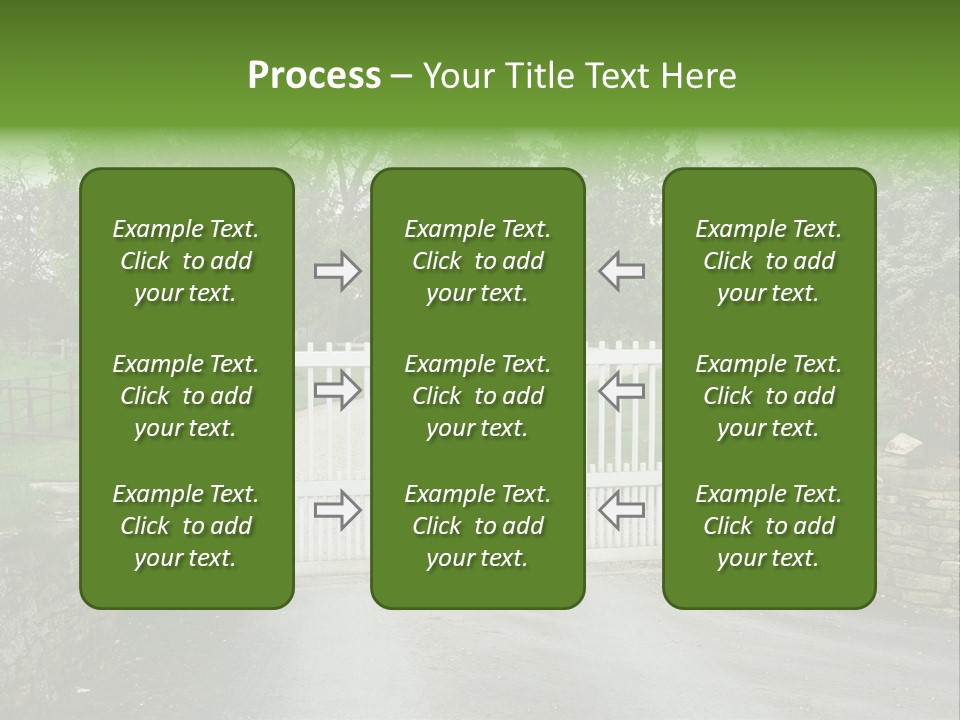 Hotel Metal Ornamental PowerPoint Template
