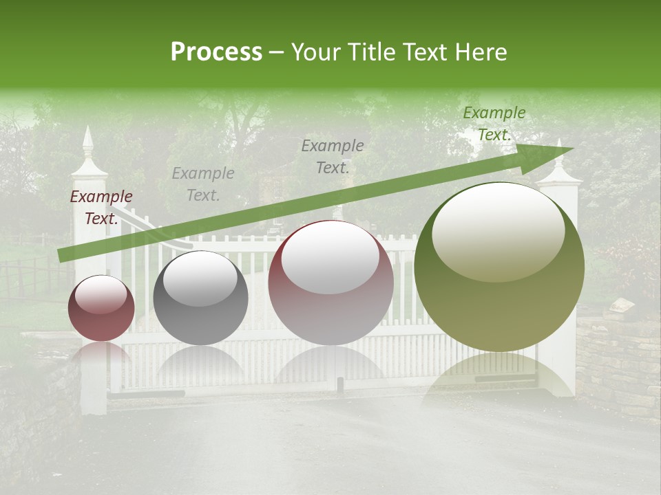 Hotel Metal Ornamental PowerPoint Template